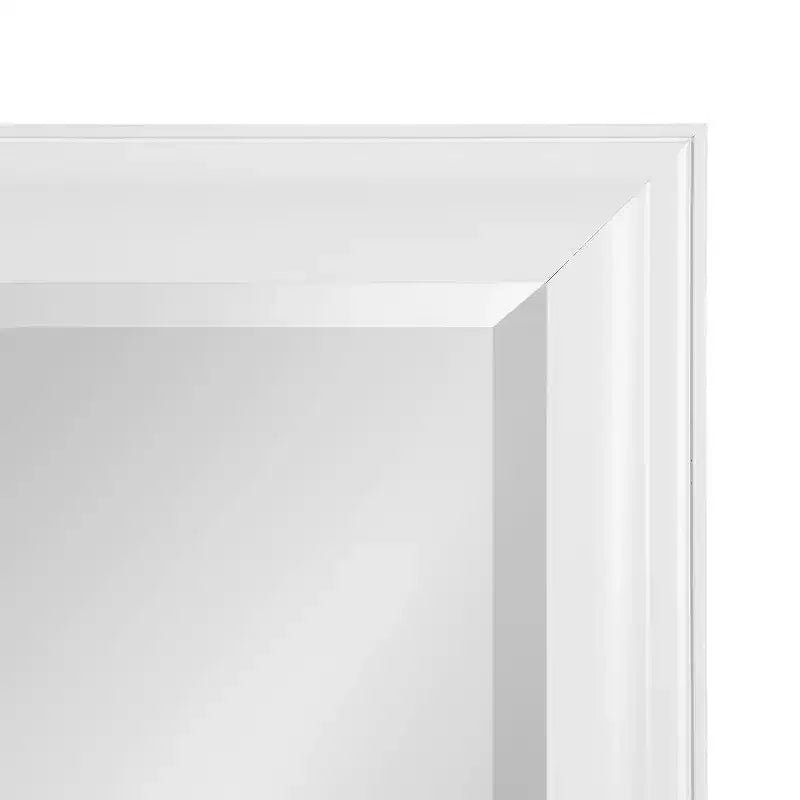 Specchio da parete rettangolare Kalla per bagno, con cornice classica, per toeletta e ingresso