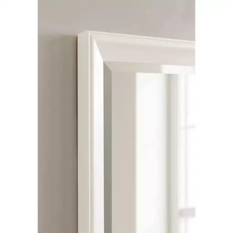 Specchio da parete rettangolare Kalla per bagno, con cornice classica, per toeletta e ingresso