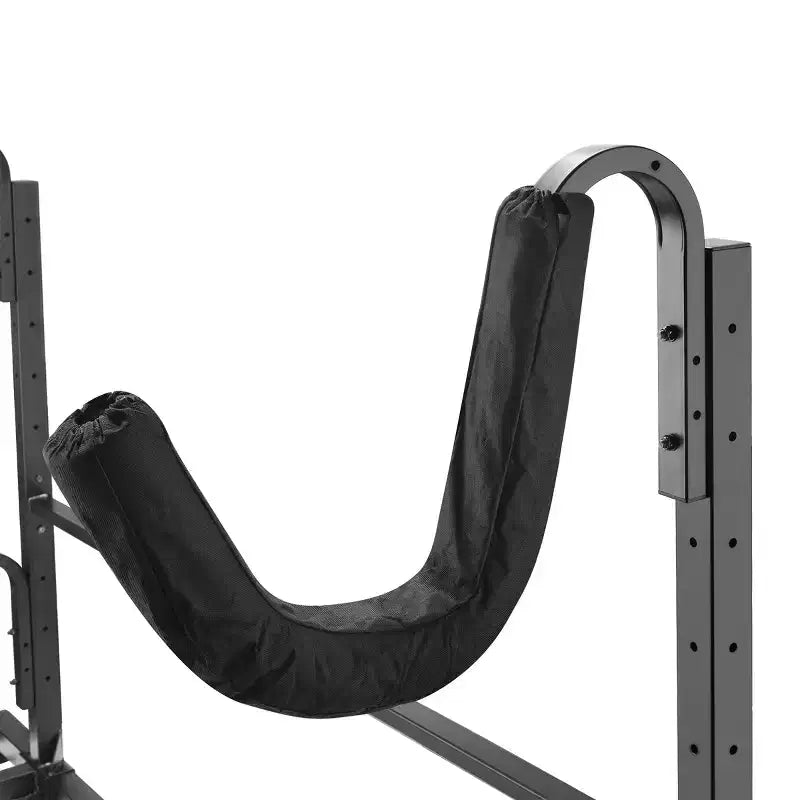 Porta Kayak e SUP Autoportante, Contiene 2 Kayak fino a 79 kg, Acciaio Verniciato a Polvere, Nero