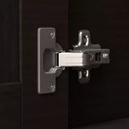 Armadio moderno a 4 ante con specchio, 2 cassetti e aste robuste