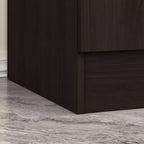 Armadio moderno a 4 ante con specchio, 2 cassetti e aste robuste