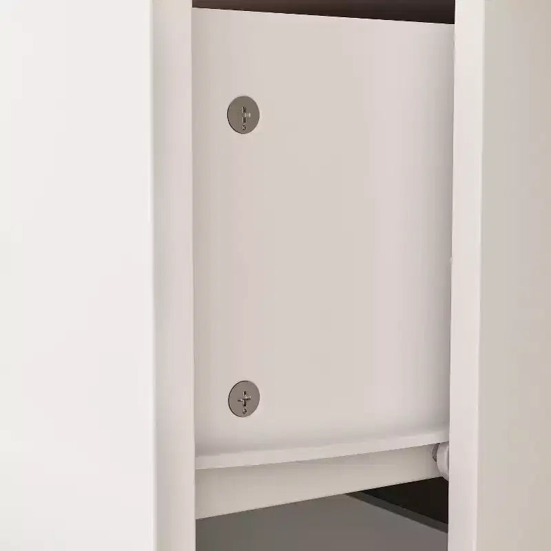 Armadio moderno a 4 ante con specchio, 2 cassetti e aste robuste